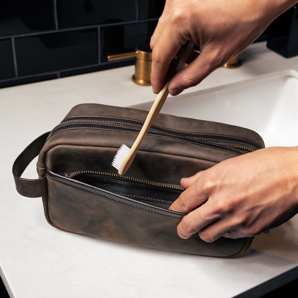Dopp Kit | Tobacco - Image 6