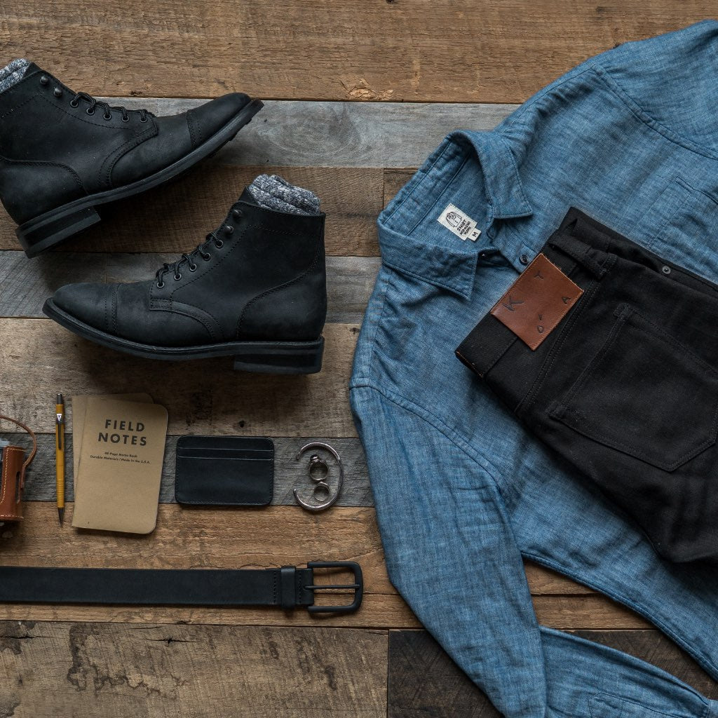 Kato Pen Slim Fit Jeans | Black - Image 9