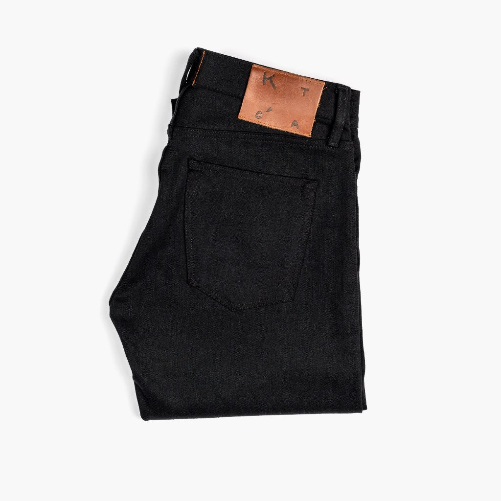 Kato Pen Slim Fit Jeans | Black - Image 6