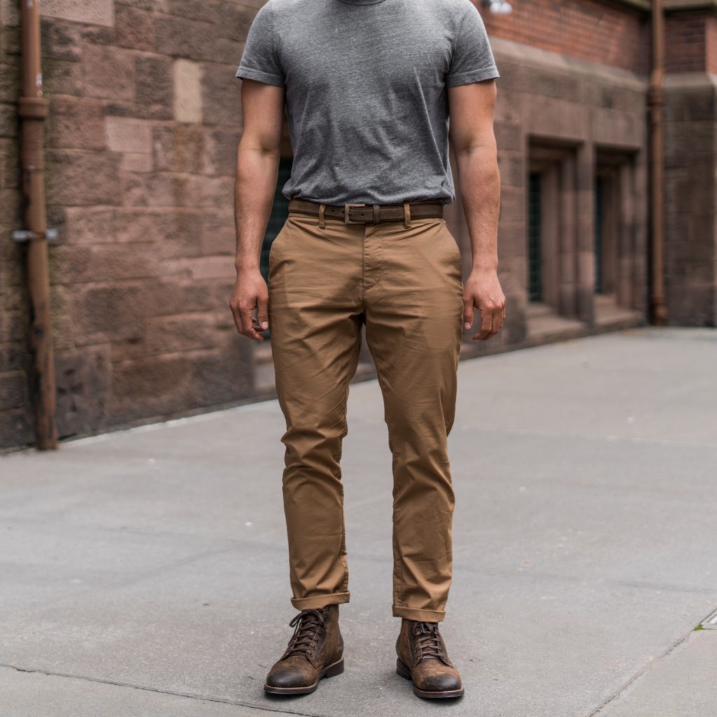 Men's Classic Leather Belt | Mocha - Image 5