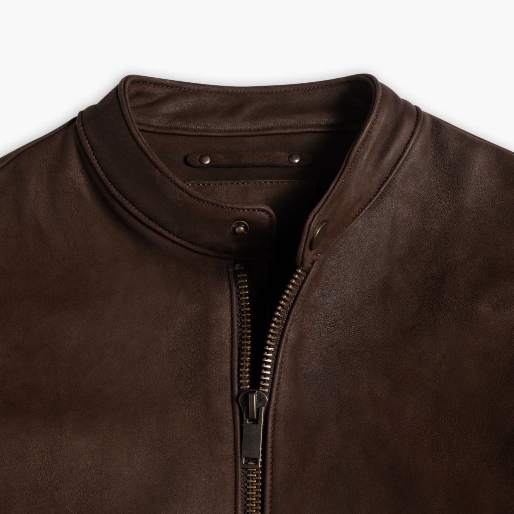 Racer Jacket | Tobacco (Brass Hardware) - Image 7