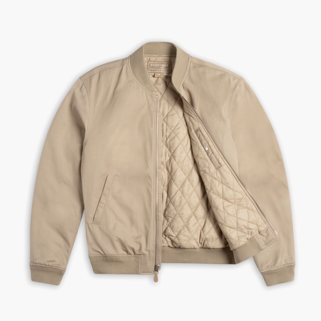 Union Bomber Jacket | Khaki - Image 5
