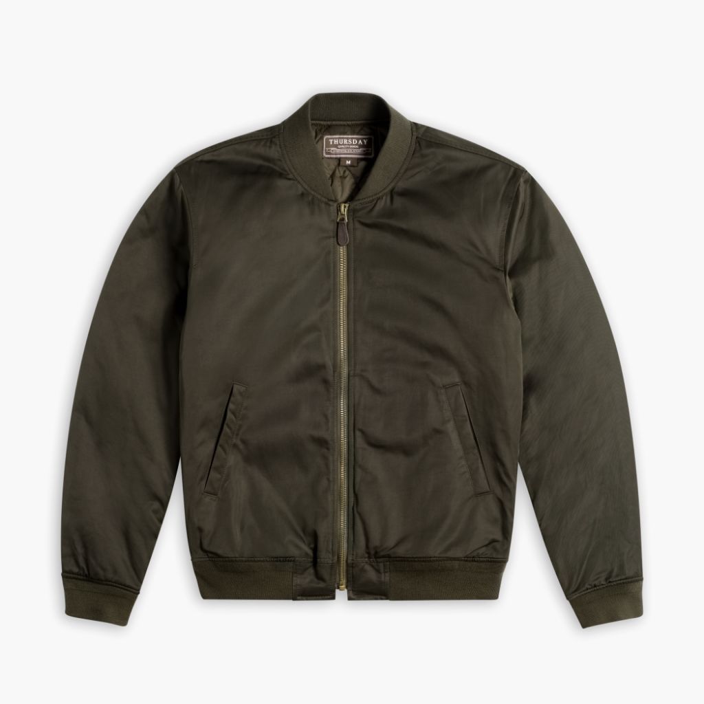 Union Bomber Jacket | Olive - Image 4