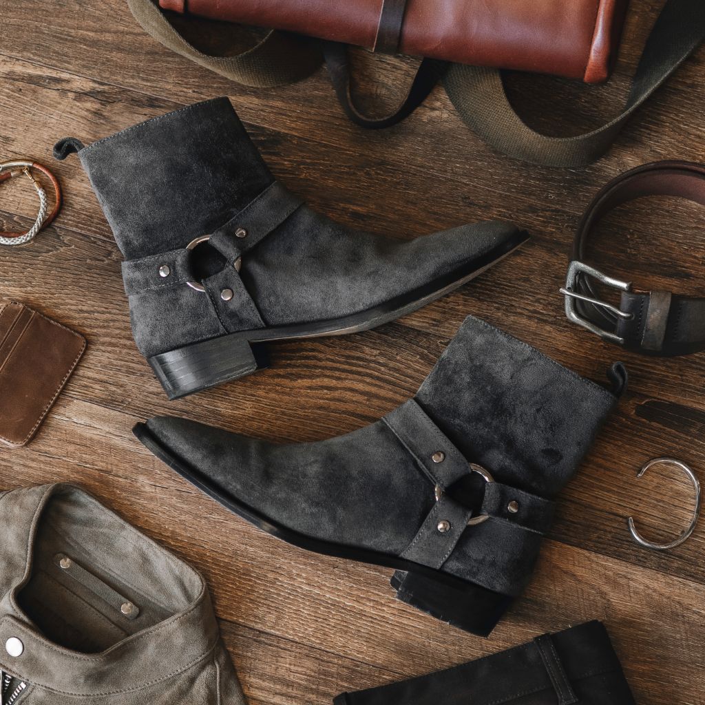 Harness | Grey Suede - Image 8