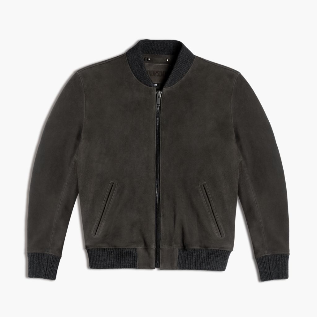 Bomber Jacket | Dark Grey - Image 4
