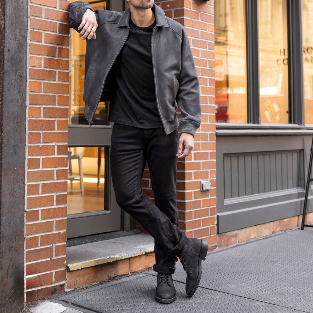 Major League Jacket | Grey Textured - Image 3