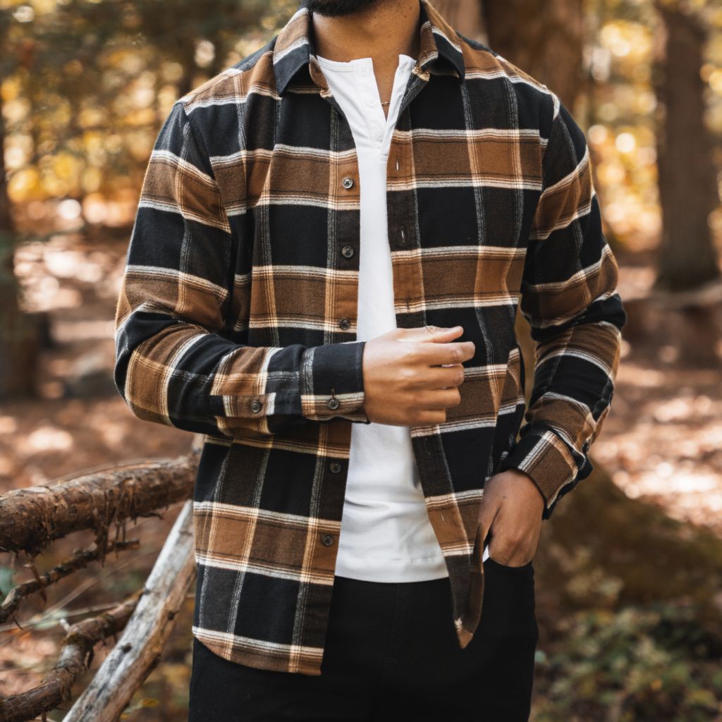 Forever Flannel Shirt | Dark Roast - Image 6