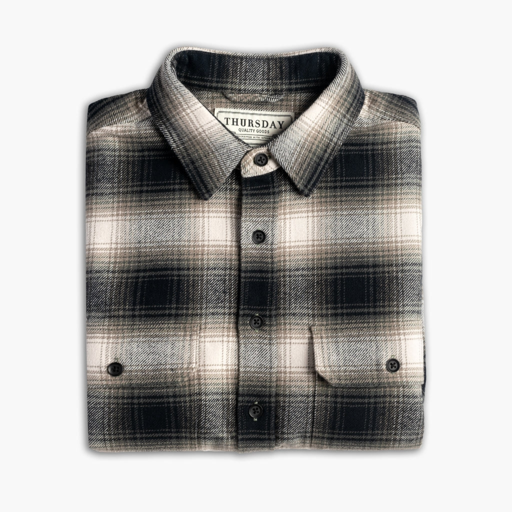 Summit Flannel Shirt | Timberwolf - Image 3