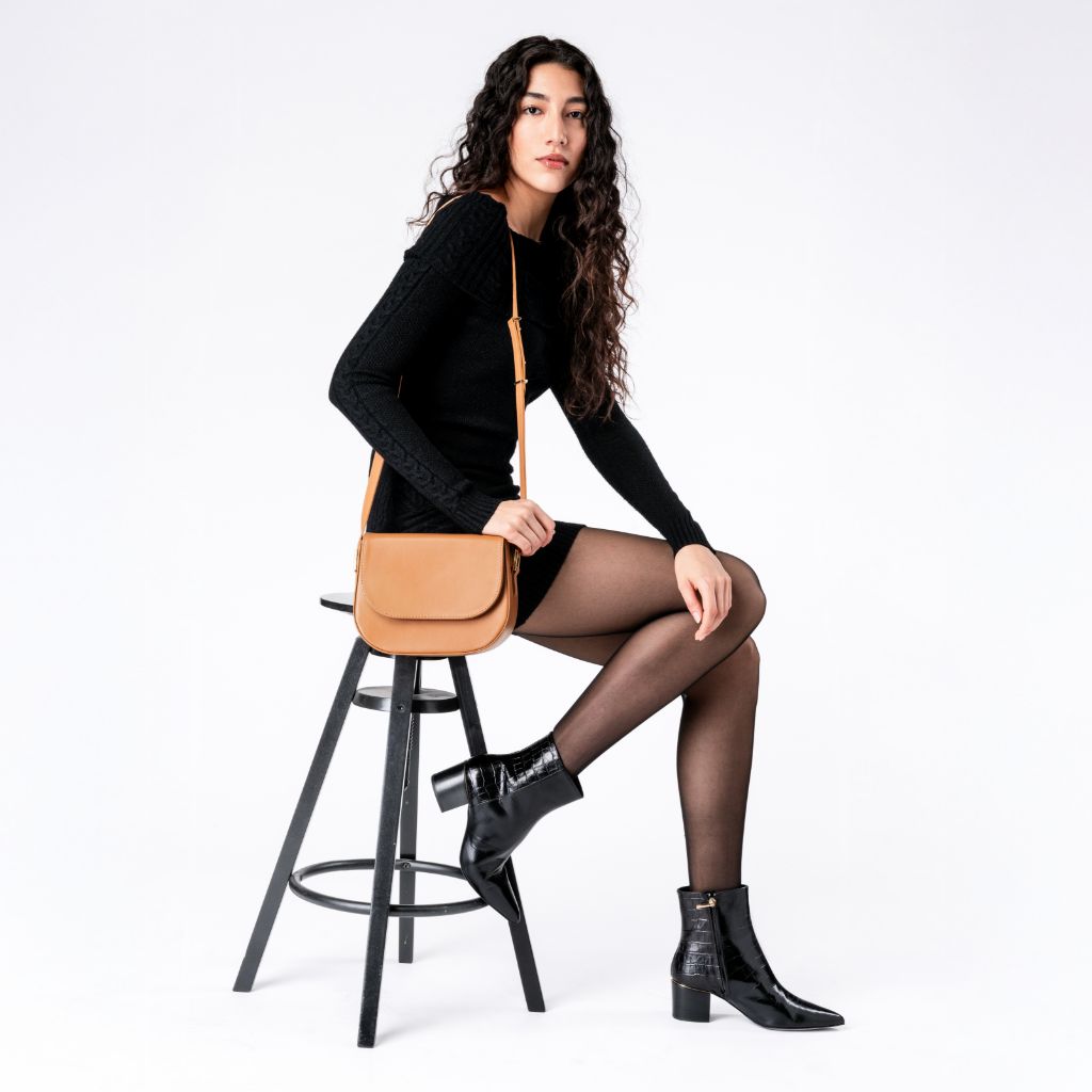 Crossbody Bag | Tan - Image 6