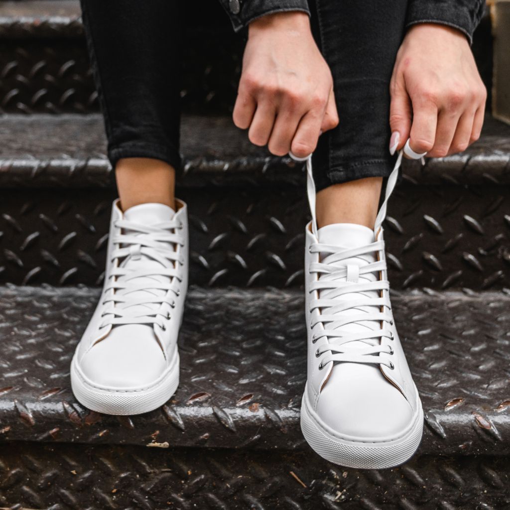 Women's Premier High Top | White - Image 5