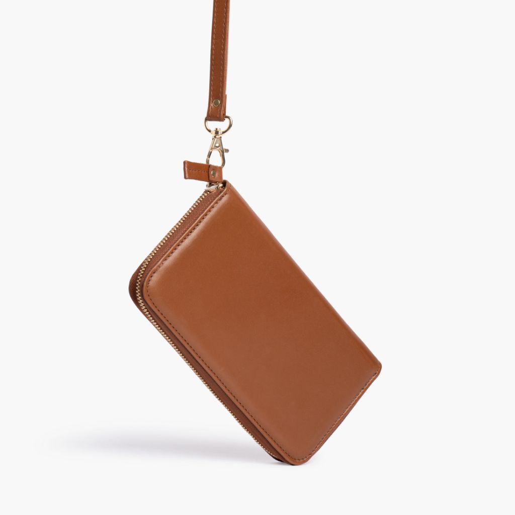 Wallet Wristlet | Saddle - Image 3
