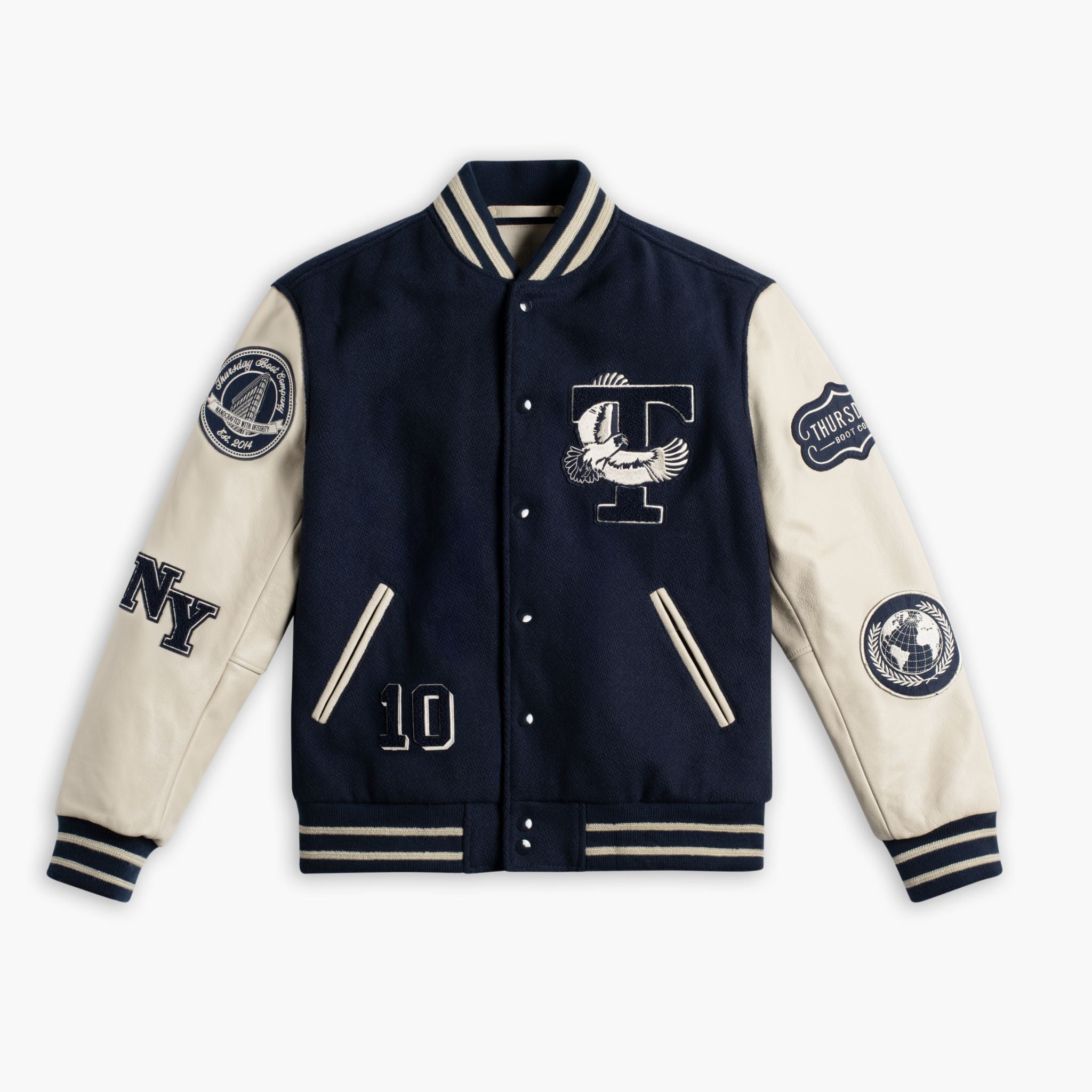 Varsity Jacket | Navy 10 Year - Image 4